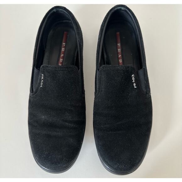Prada - Classic Black Slip-On / 8.5 US - Picture 1 of 7